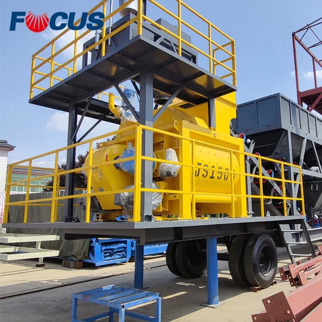 Мобильный бетонный завод yhzs60 readymix ready mix бетон 60m3h