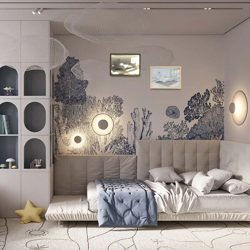 3d Led Painting Wooden Photo Frame Wall Art Home Decor Led Frame Lamp 3 Color Bedside Light Painting With 3 Color