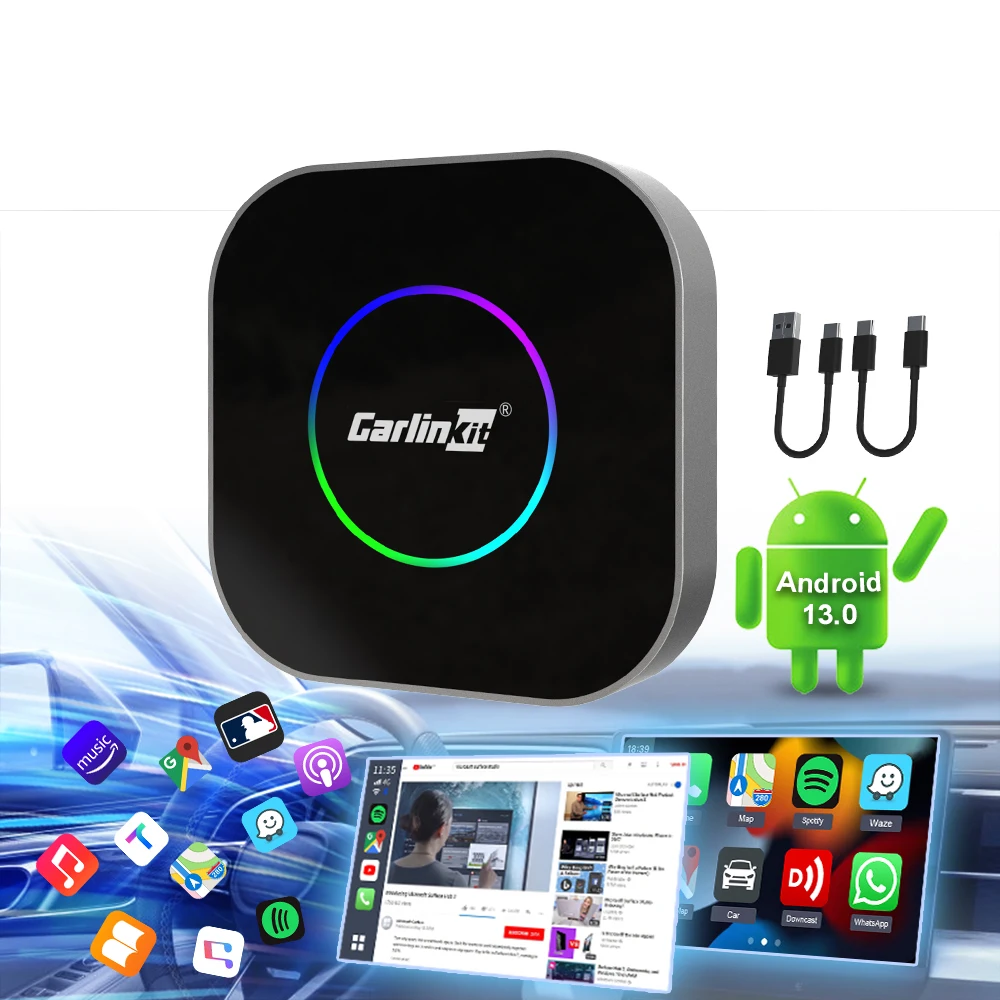 USB-адаптер 6225 Carlinkit 3 в 1 64 ГБ 512