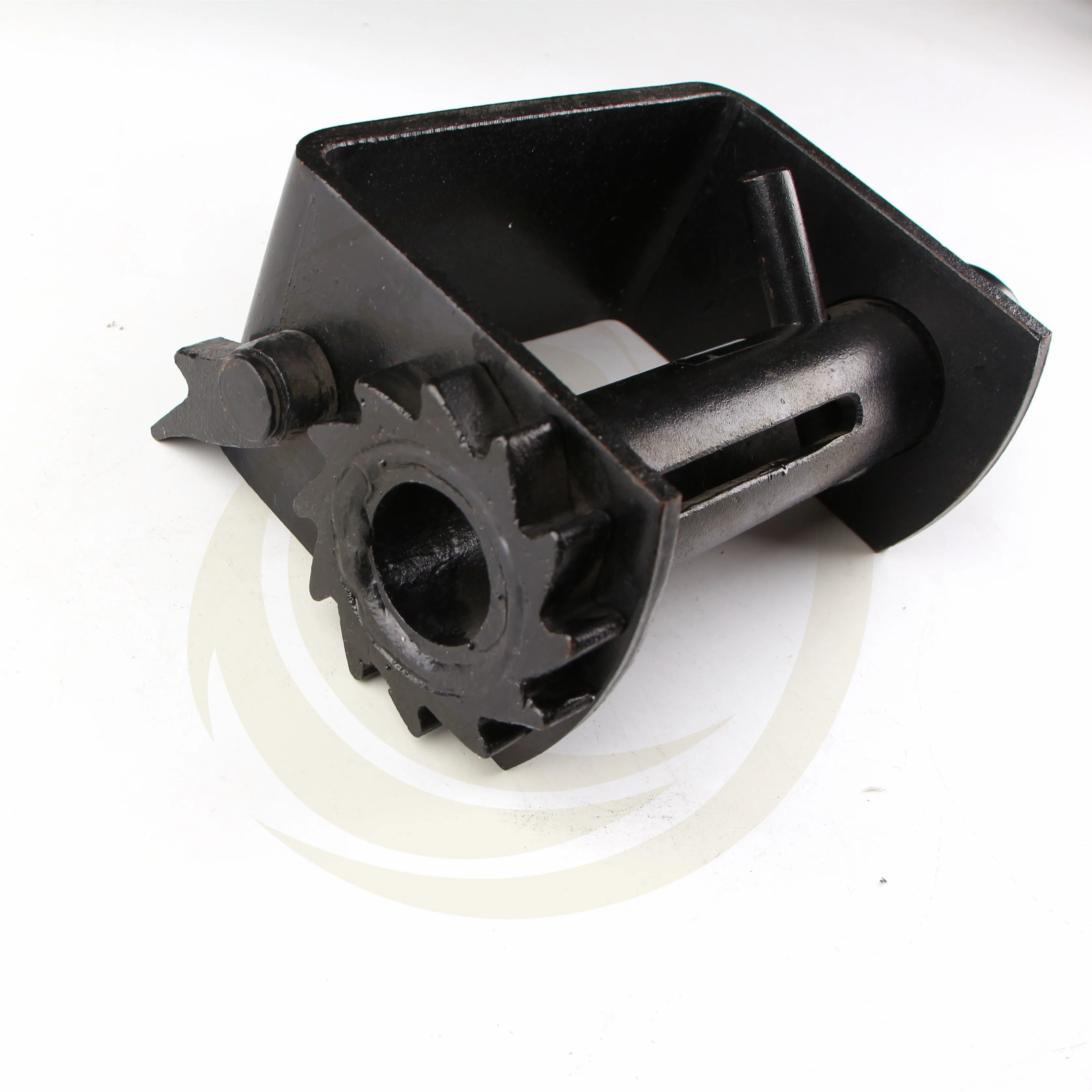 Carbon Ratchet Steel Cargo trailer flatbed lashing truck Weld on Winch