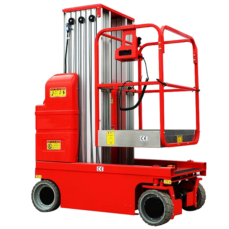 Self Propelled DC Battery Automatic Man Lift Working Platform for Sale