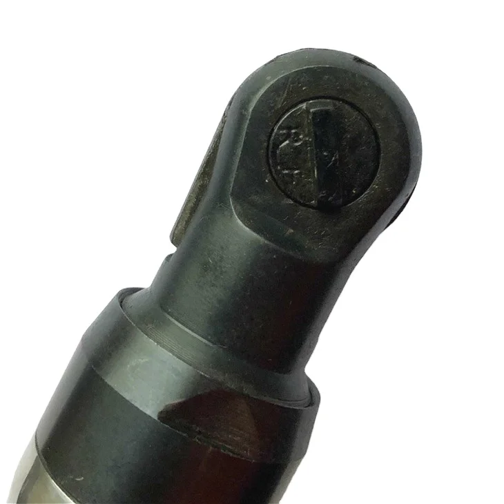 3/8 In. Mini Air powered palm ratchet wrench for reaching tight spaces 0.9 lb slim design Secure spring ball lock