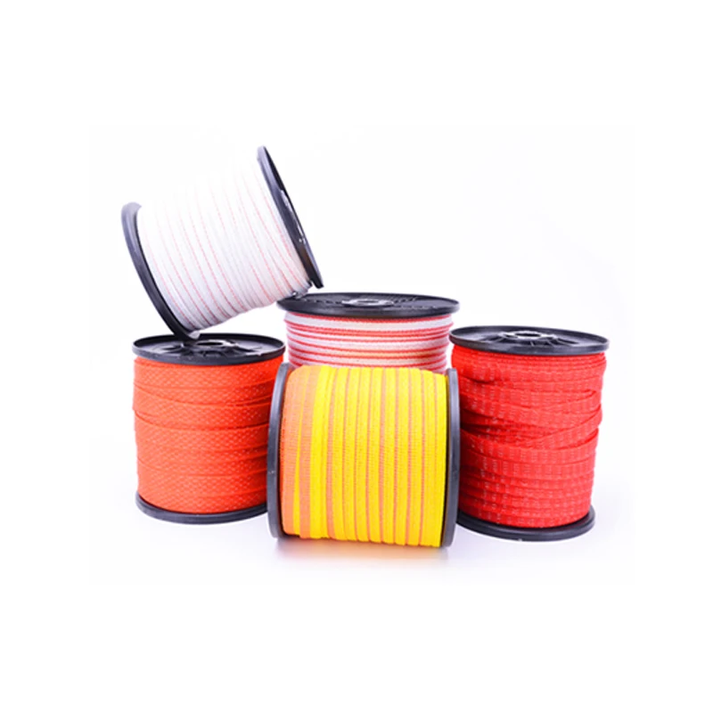 Customized size electric fence poly wire with Stainless Steel conductor