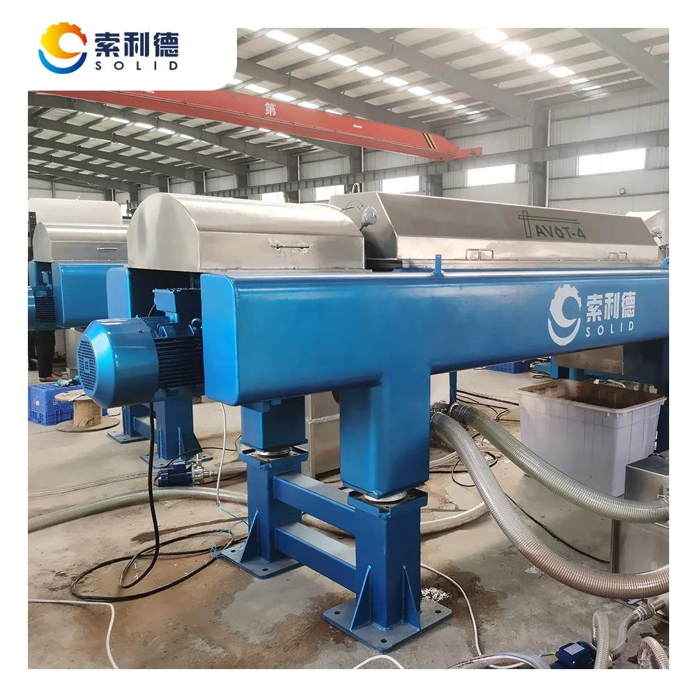 3500KG/H Olive Oil 3 Phase Decanter Centrifuge Designed for Centrifuge Extraction Olive Oil Mill