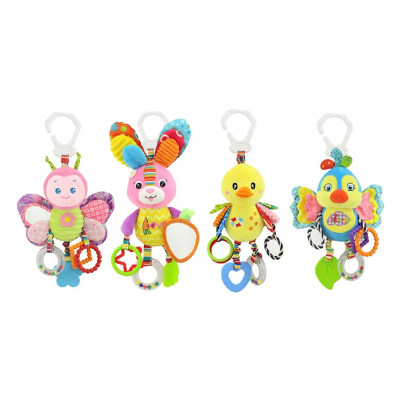 Baby Cartoon Bed Hanging Animal Multifunctional Pendant Toy Doll H026