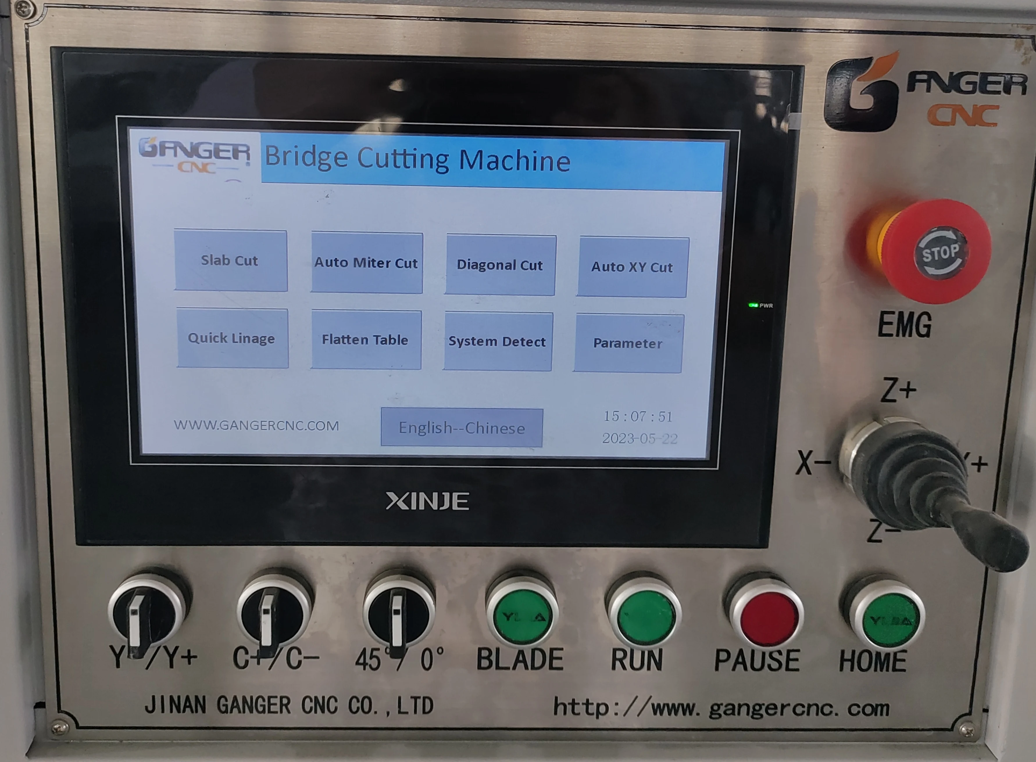 High Efficiency Stone Machinery 4 Axis Bridge Saw Stone Cutting Machine for Granite Marble Slab bridge saw cutting machine