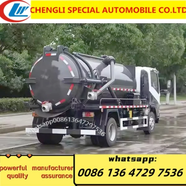 Isuzu Used HOWO Suction Type 20000 L Sewage Suction Truck For Sale