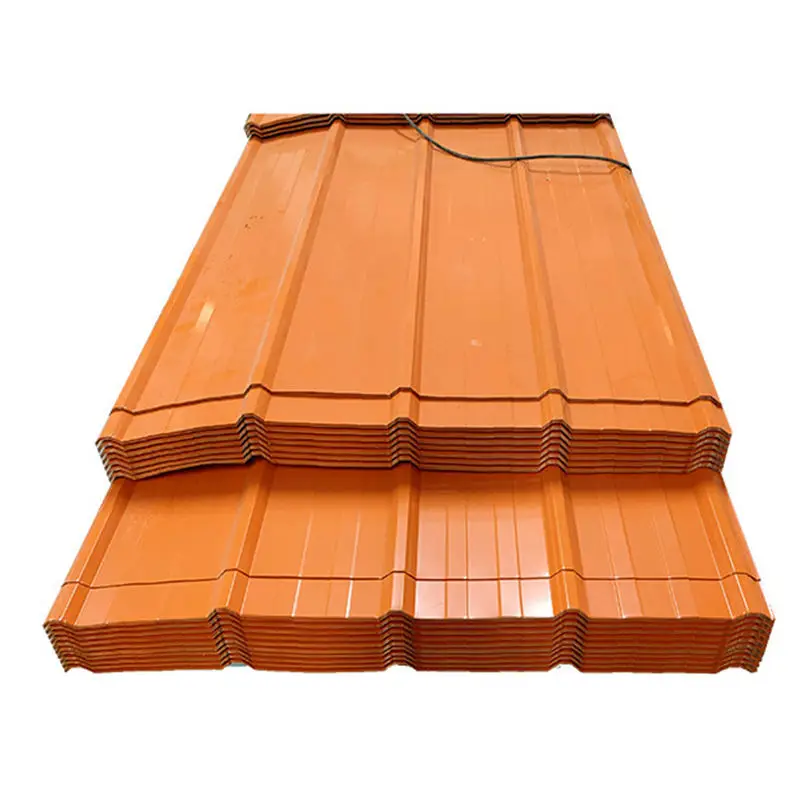Roof Steel Material Dx51d, Dx52D, Dx53D Zinc Coated Corrugated Galvanized Steel Roofing Sheet