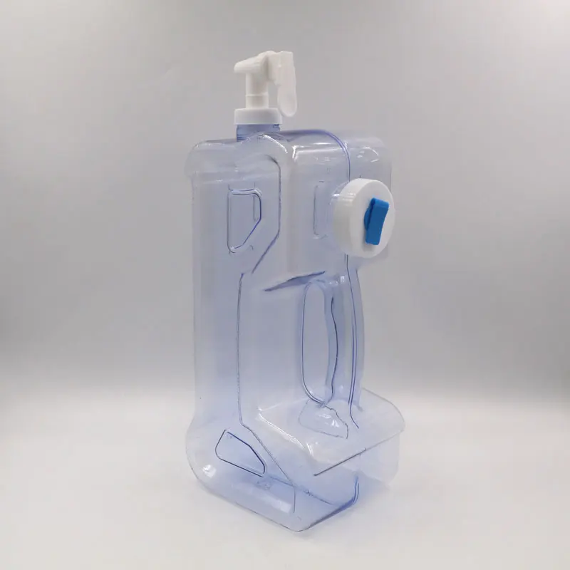 
Real outdoor 3.8L portable food grade plastic cooler water jug drinking water container with tap 