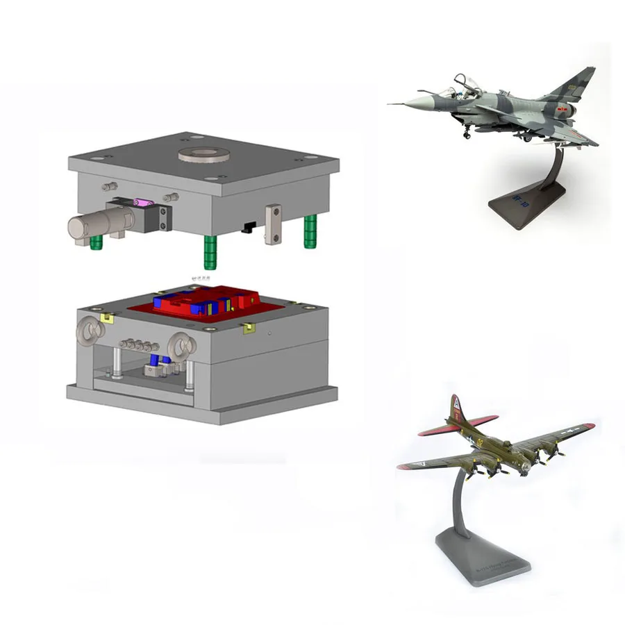 OEM Factory Custom Plastic RC  Airplane Model Aircraft Models Toy Airplane Injection Mould