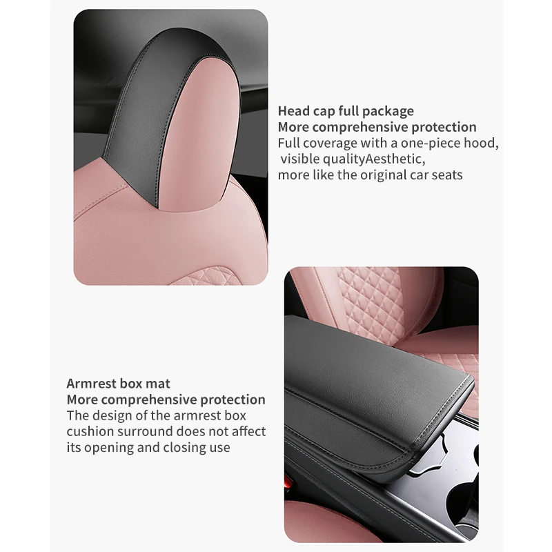 Comfortable new design Eco-Friendly dustproof Car Seats Covers For Tesla