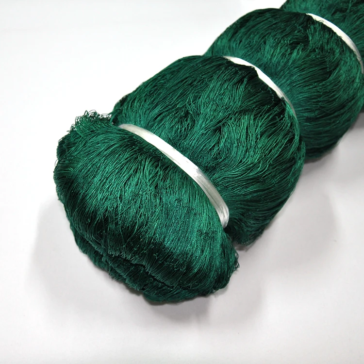 Рыболовная сеть из нейлона с узлом зеленый цвет 210D/9PLY * 1-1/8 дюйма 100MD 100 м рыболовная рынок