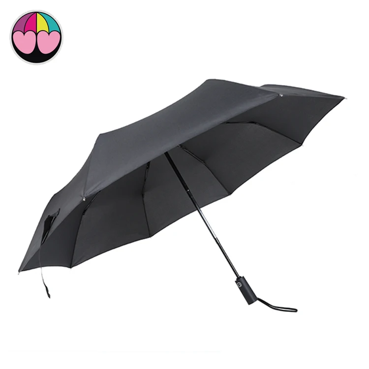 Wholesale good quality Windproof Waterproof Auto Open close Portable Folding Travel Umbrella with long handle