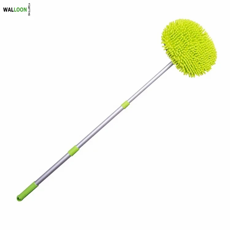 Telescopic Adjustable Rotating Chenille Extendable Chenille car wash brush rotating car duster cleaning mop