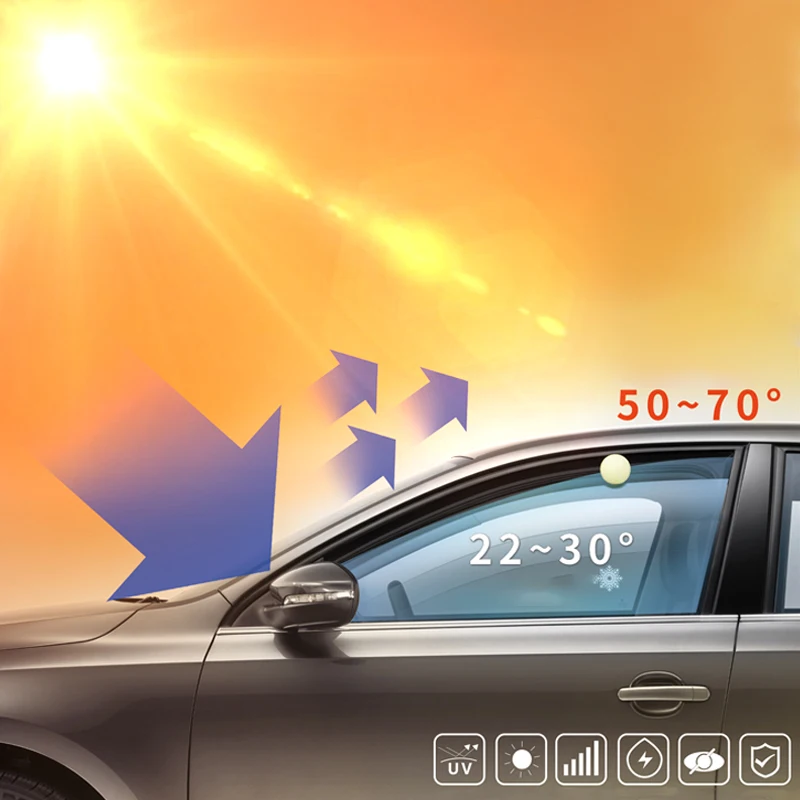 Высококачественная автомобильная пленка для окон «Хамелеон»