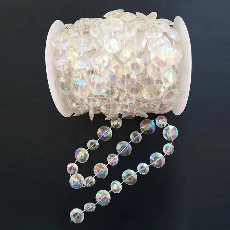 2024 wholesale crystal bead curtain for wedding