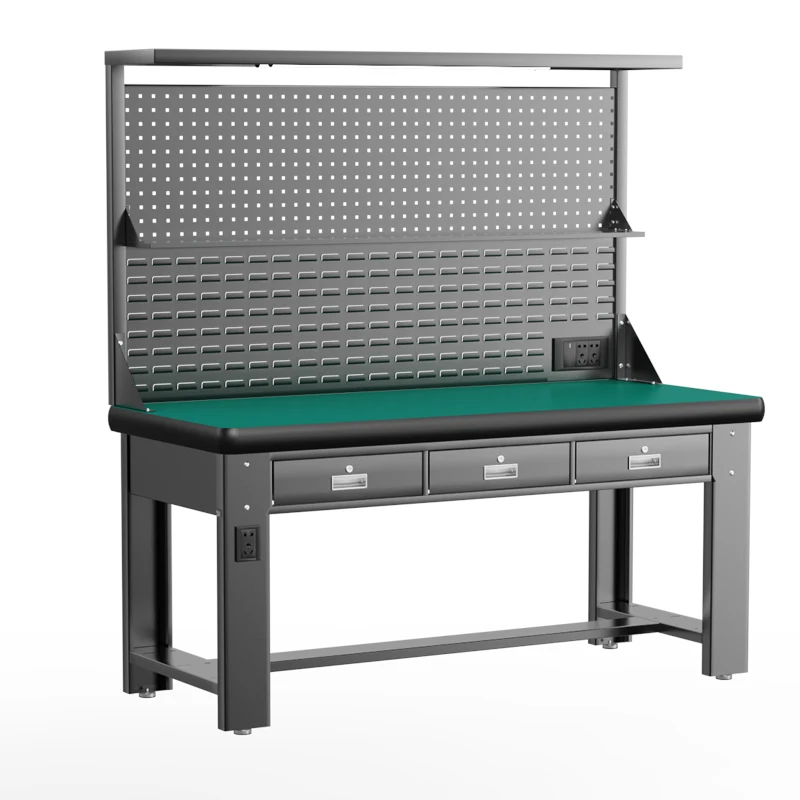 3W-431 Modular antistatic desk ESD workbench  storage steel frame workbench antistatic workbench for electronics with drawers