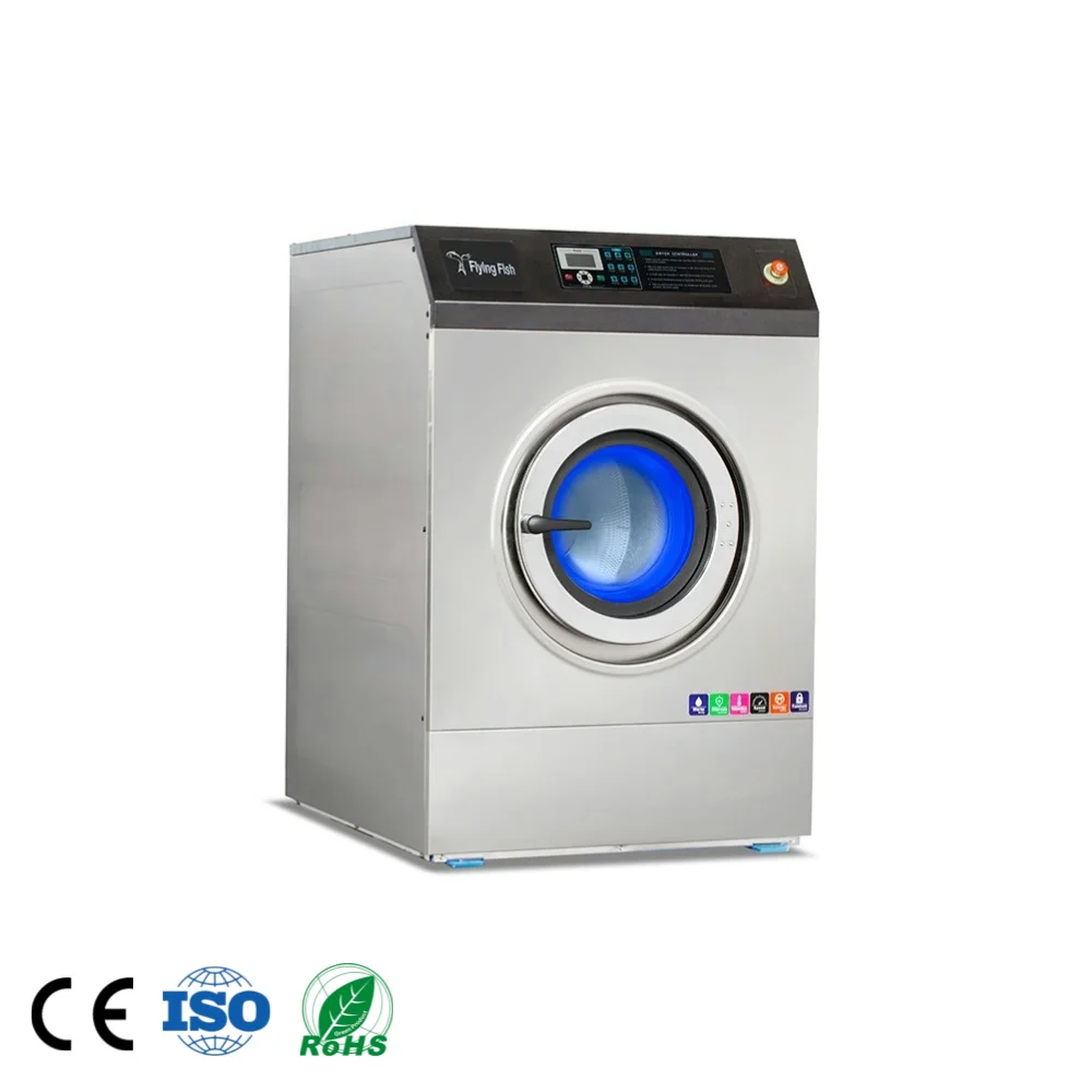 Professional Fully Automatic Industrial Laundry Machine Commercial  Washing Machine Laundry Equipment