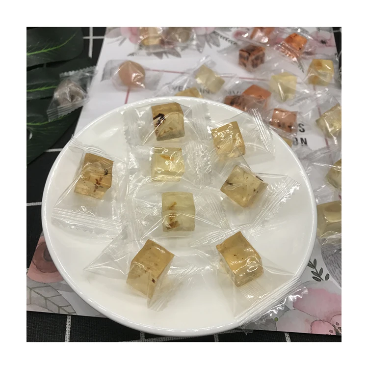 Wholesale Plum Flavored Soft Candy Gummy Sweets Delicious Jelly Soft Candy