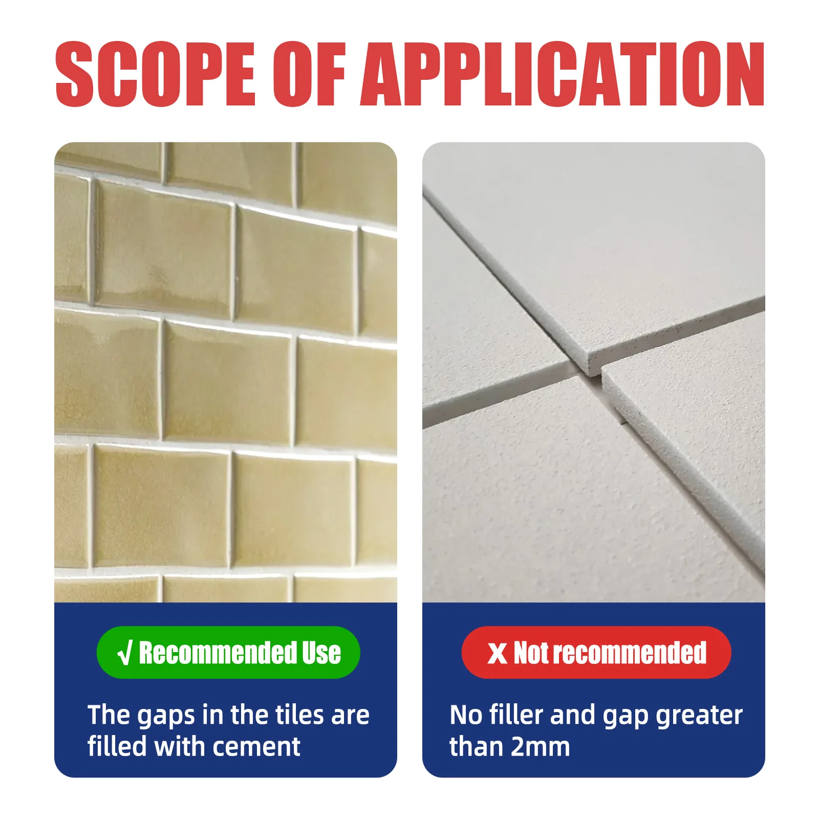 Tile Repair Pen Sewing pen Bathroom beautification tile repair water and mildew resistant floor crevices