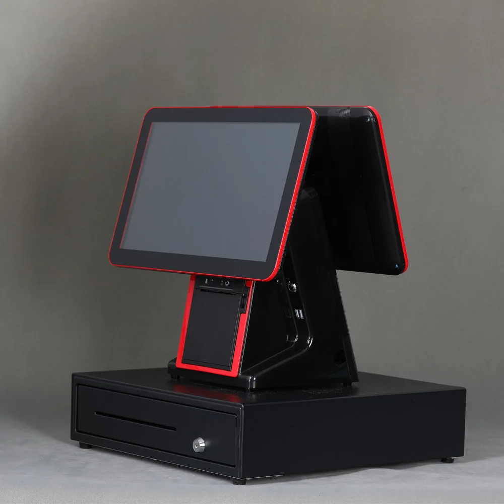 JESEN Android/Windows System Pos Machine Manufacturer Directly Sale Source for Mall Wholesale Supermarket