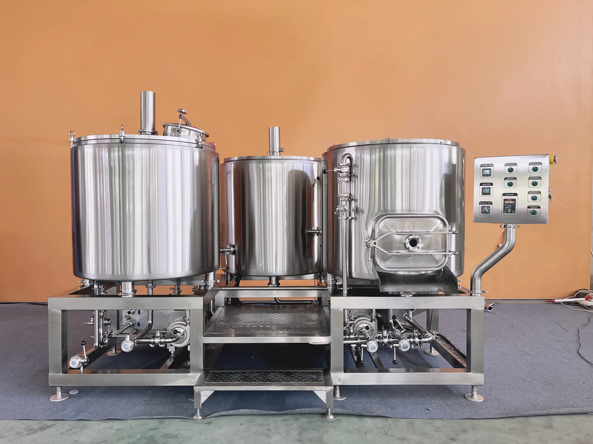 400L Home Beer Brewing Equipment Hotels Brewhouse System For beer brewery Beerpub