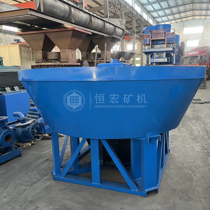 Low Investment Double Wheel Grinder Ac Motor Diesel Engine Mining Copper Ore 1100 1200 1500 1600 Gold Wet Pan Mill in Mauritania