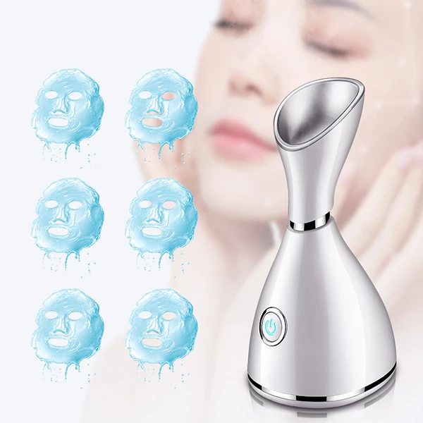 
High quality mini nano atomizer and diffuser facial steamer hot mist face steamer 