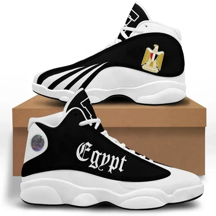 Casual Shoes With Wholesale Low Price Professional Customization Egypt Flag Basketball Walking Sneakers Print On Demand Shoes
