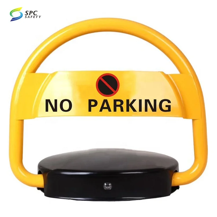 Hot sales Steel Reserved private car space protector manual parking blocker barrier ground Lock T shape Outdoor Parking Lock