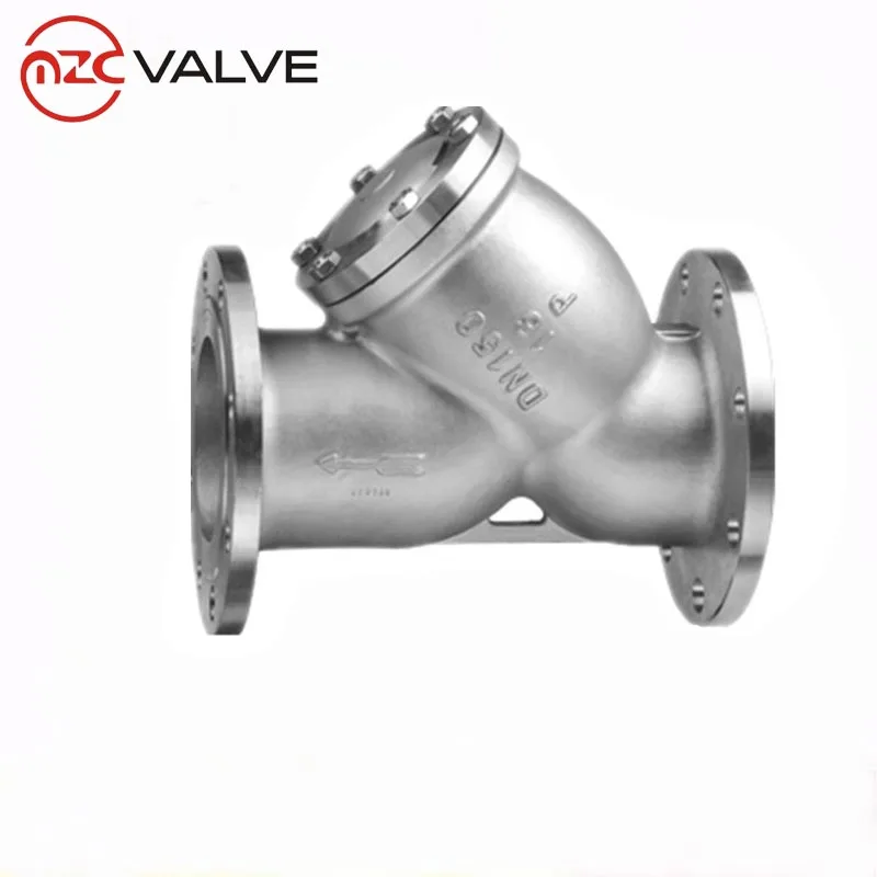 CF8M Strainer oil and gas API y filter steel strainers