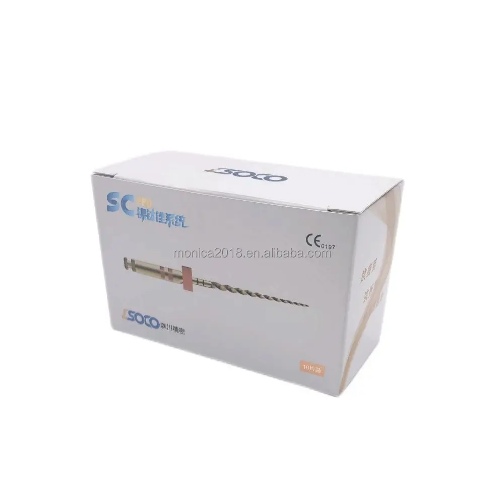 6 шт./упаковка стоматологические пилки для корневых каналов