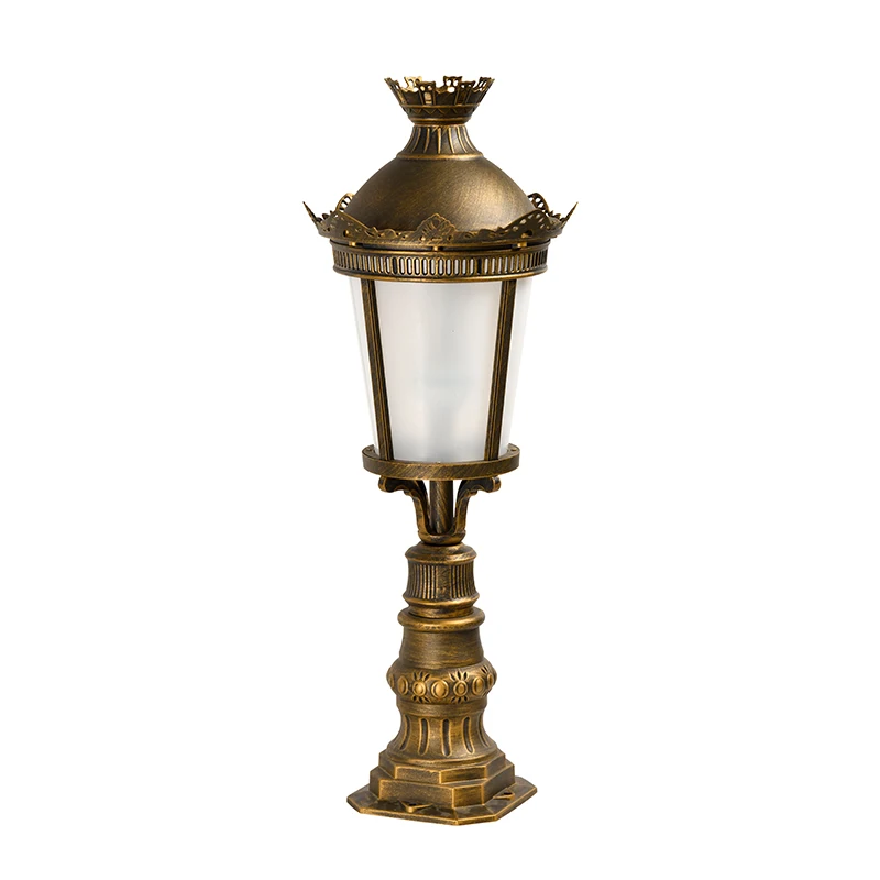 DAL-1002 Contemporary Fancy Bright Wall Mounted Light Lantern Exterior Landscape pillar Lamps