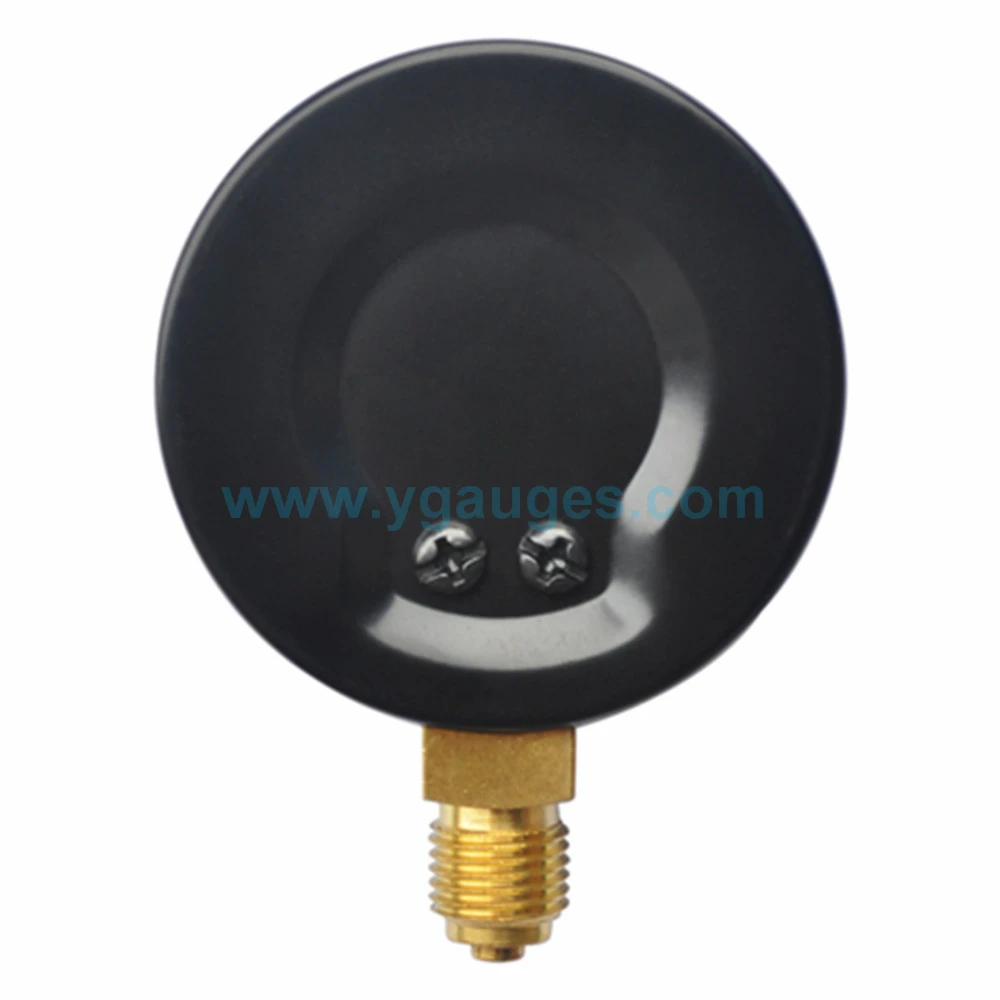 Manufacturer wholesale cheap acetylene air bourdon tube pressure gauge