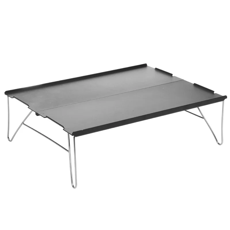 Outdoor Camping Ultralight Portable Aluminum Alloy Mini Folding Picnic Table