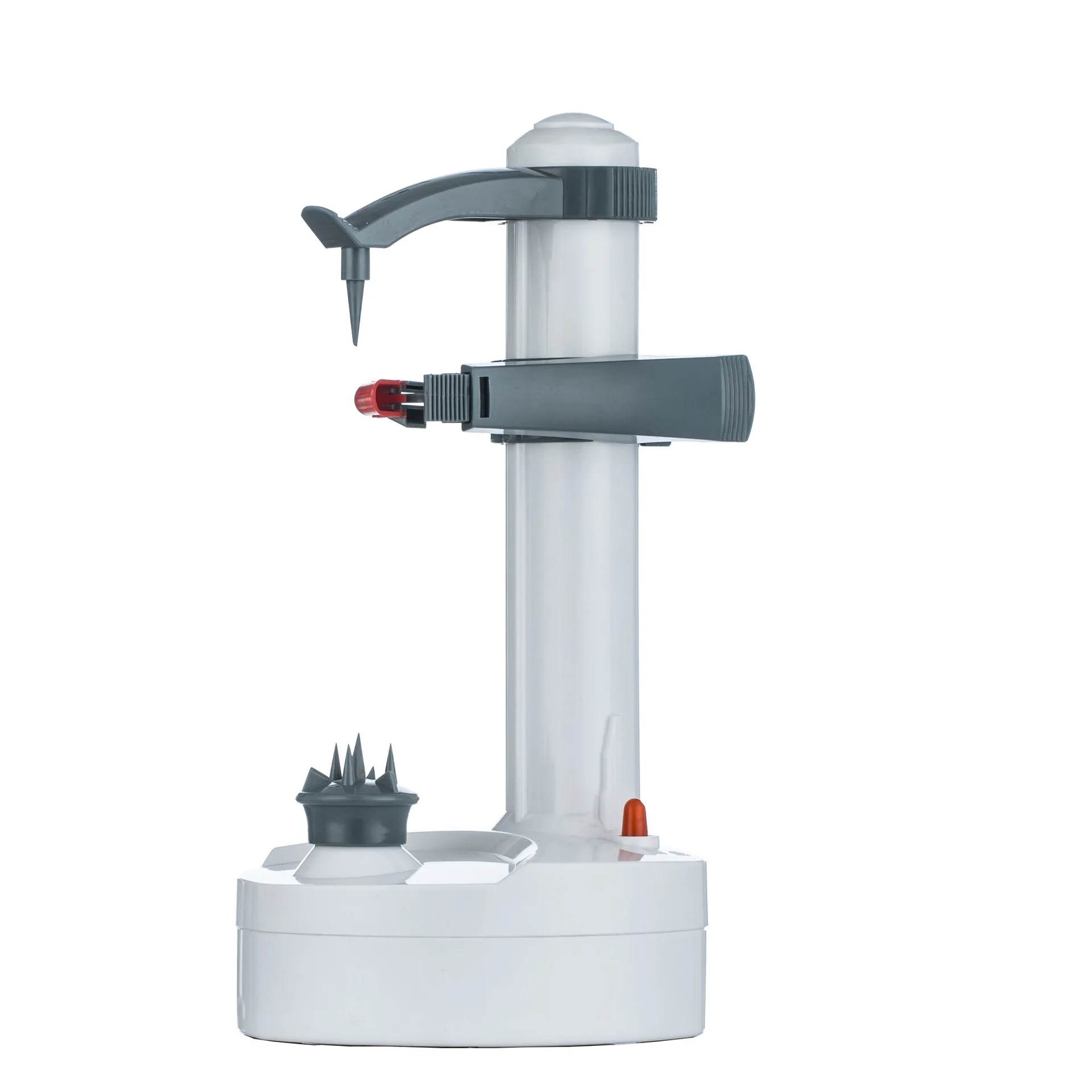 Electric Peeler for Vegetable, Fruit Peeler Kitchen Tool with 3 Blades Automatic Stainless Steel Potato Peeling Machine/