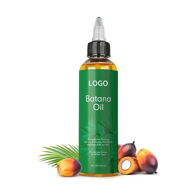Batana Oil Hair Essential Oil Organic Cold Pressed Natural Hair Treatment Oil for Hair Growth Eyelashes Eyebrow Skin Nail Care