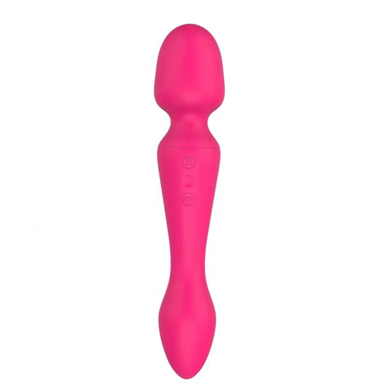 New Arrivals Sex Toy  Heating  Dual Motor Vibrator Rechargeable  Wand Massager