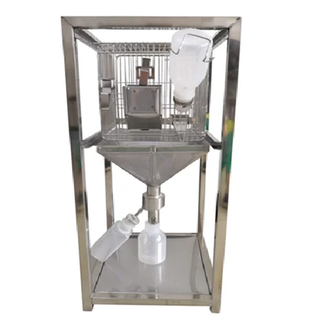 Stainless steel rodent metabolism cages laboratory mice metabolic cage for experimental animal