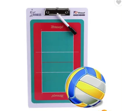 Hot Sell Fasion Design Volleyball Coach Strategy Board Tactic Board Basketball / Volleyball Tactic Pvc + Composite Board