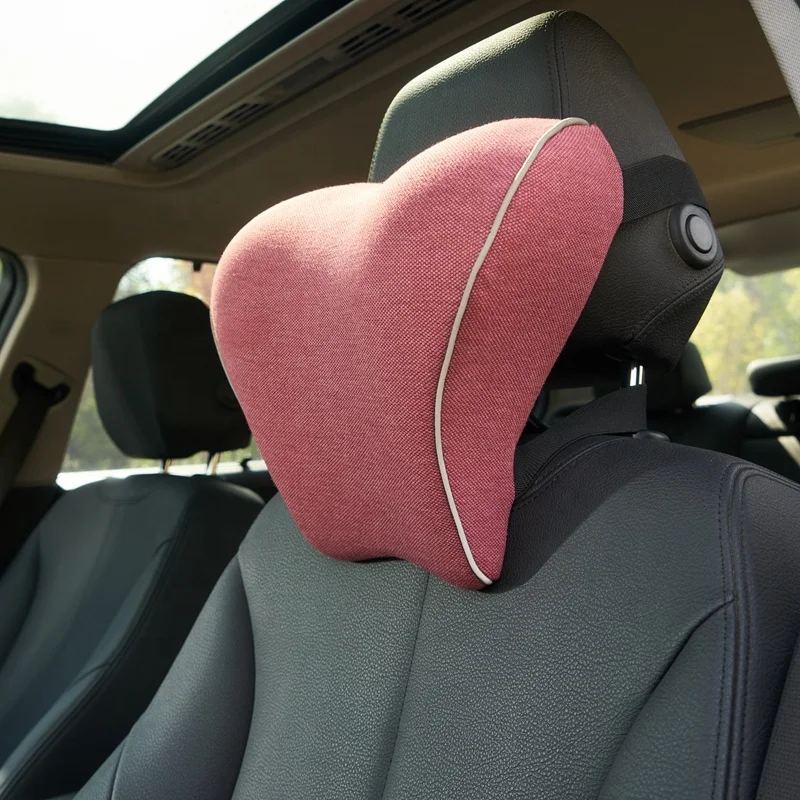 Car seat pillow Auto Safety Head Neck Rest Relax Cushion Pad Breathable Neck Pillow For Car