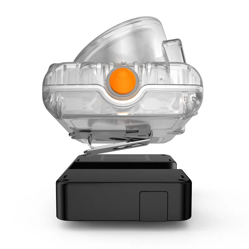 New Designed Inductive Charging 15000Lux ATEX KL6LM Safety Rechargeable Mine Led Cap Lamp