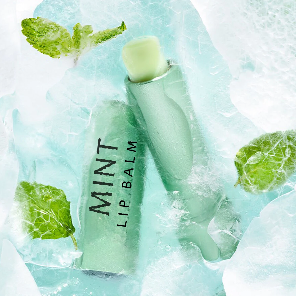 OEM Cruelty Free Recyclable Natural Moisturizing Fresh Mint Lip Balm Long-Lasting Color Changing Lip Balm Private Label