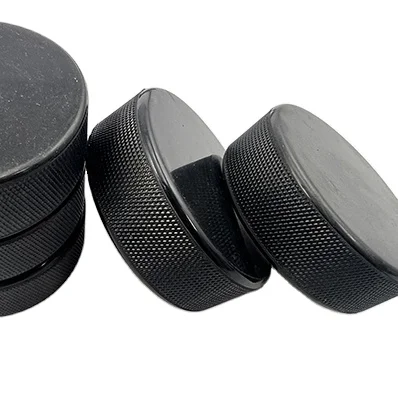 Factory Direct Sell Rubber International Hockey Training Puck Manufacturers Rubber Pucks