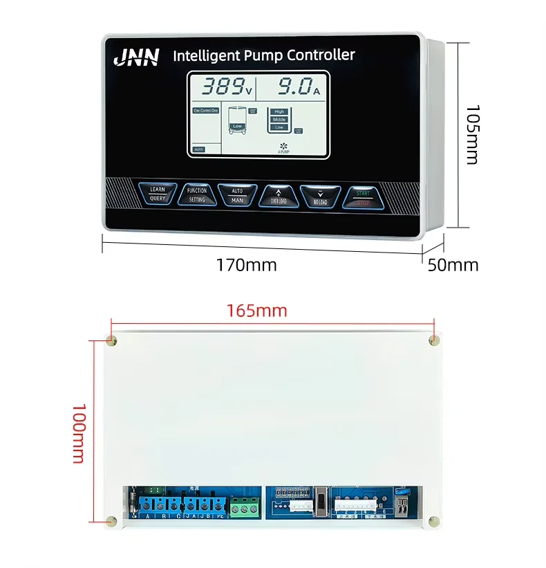 JNN HAIYIN Intelligent Electric Pump Control Panel Free Assembly Phase Sequence Protection OEM