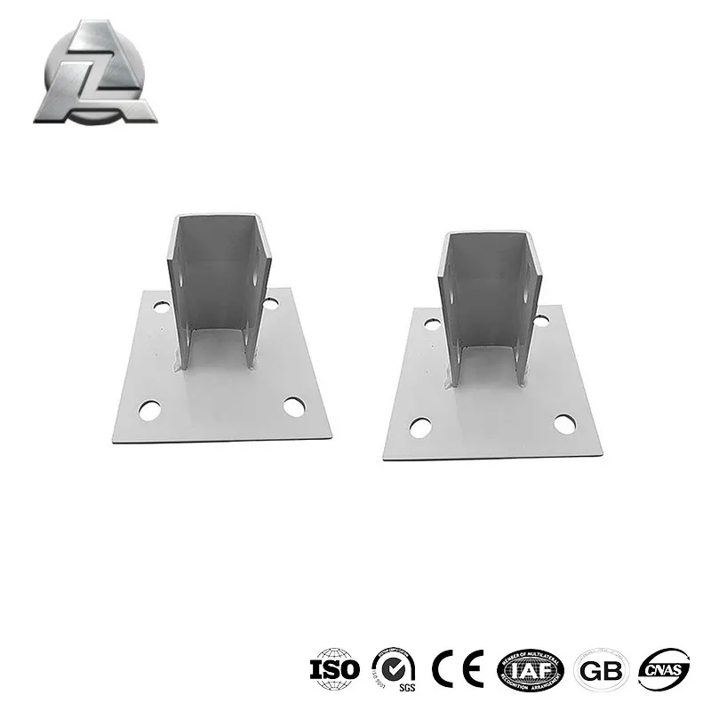 Floor mount base plate aluminum t slot tslot extrusion profile brackets accessories on sale