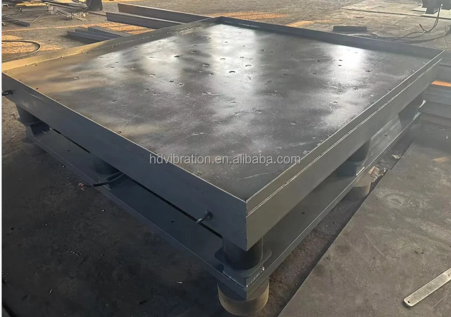 Factory Price Industrial 500*500mm Cement Bulk Material Vibrating Table for Concrete Mold