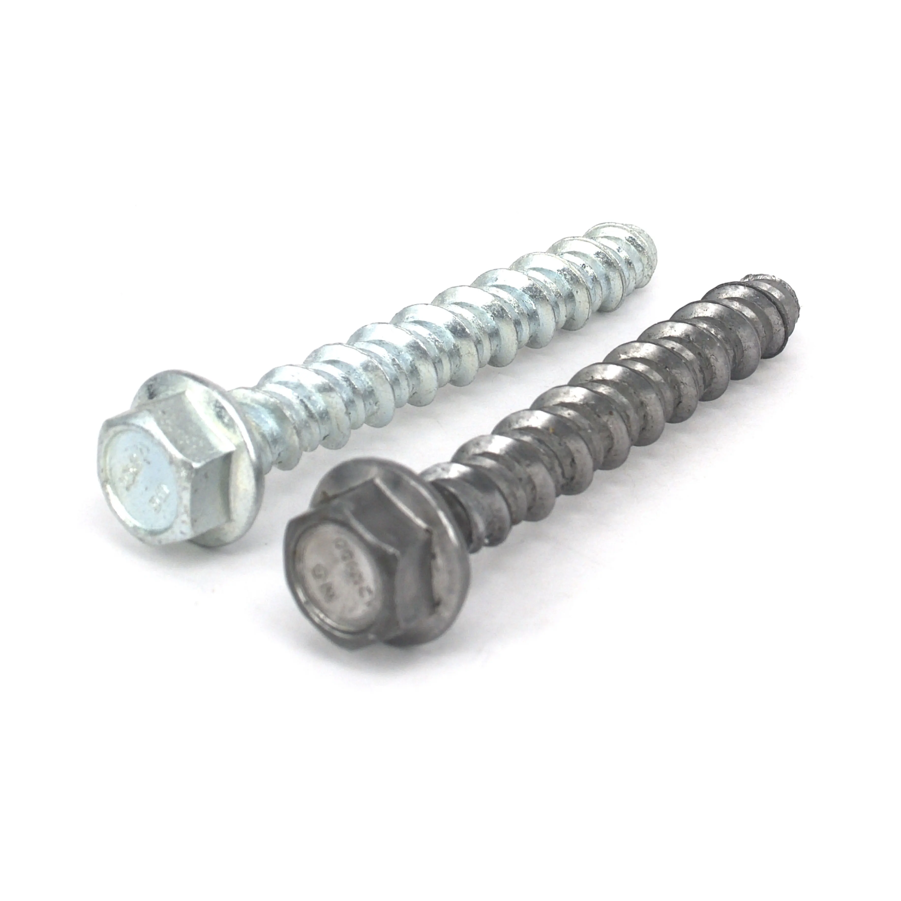 Hex flange head Concrete Screw Anchors Ceramic coating High Press Masonry Bolt