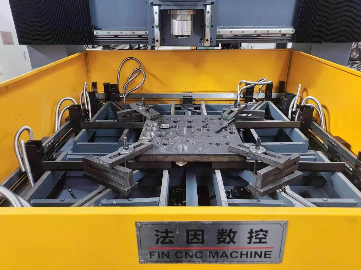 PHD3016 FINCM  Construction Plate Drilling Machine Steel Plates High-speed Vertical CNC Drilling Machine
