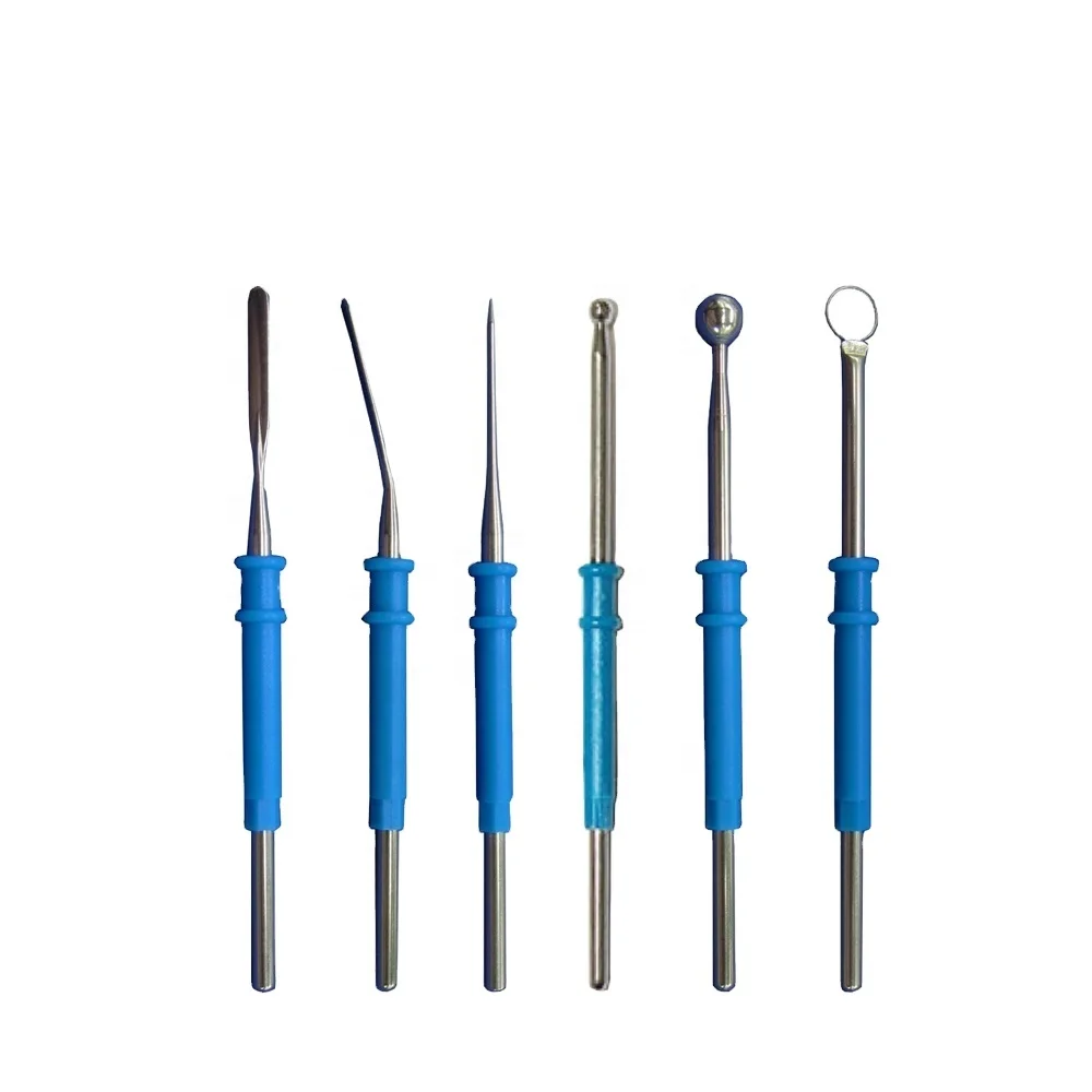 Factory supplier Electrosurgical 5mm circle electrode 70mm*2.36mm dia=5mm circle for ESU cautery pencil diathermy pencil